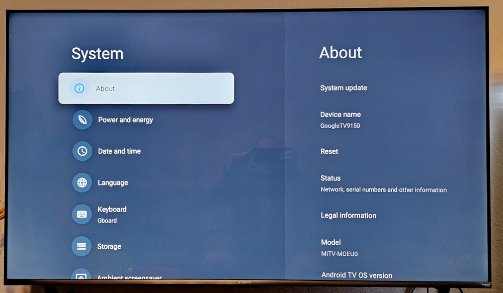Xiaomi TV S Pro Mini LED 55 - Google TV