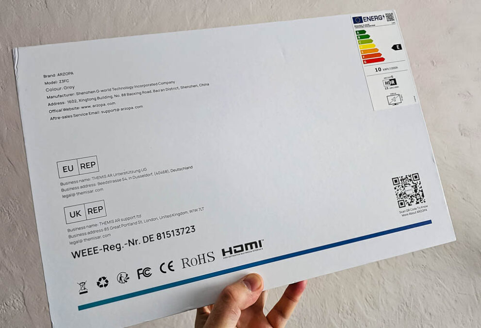 ARZOPA Z3FC Box