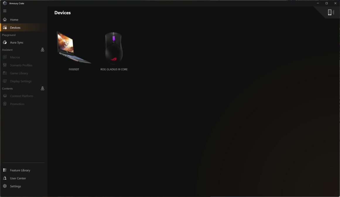 ASUS ROG GLADIUS III CORE