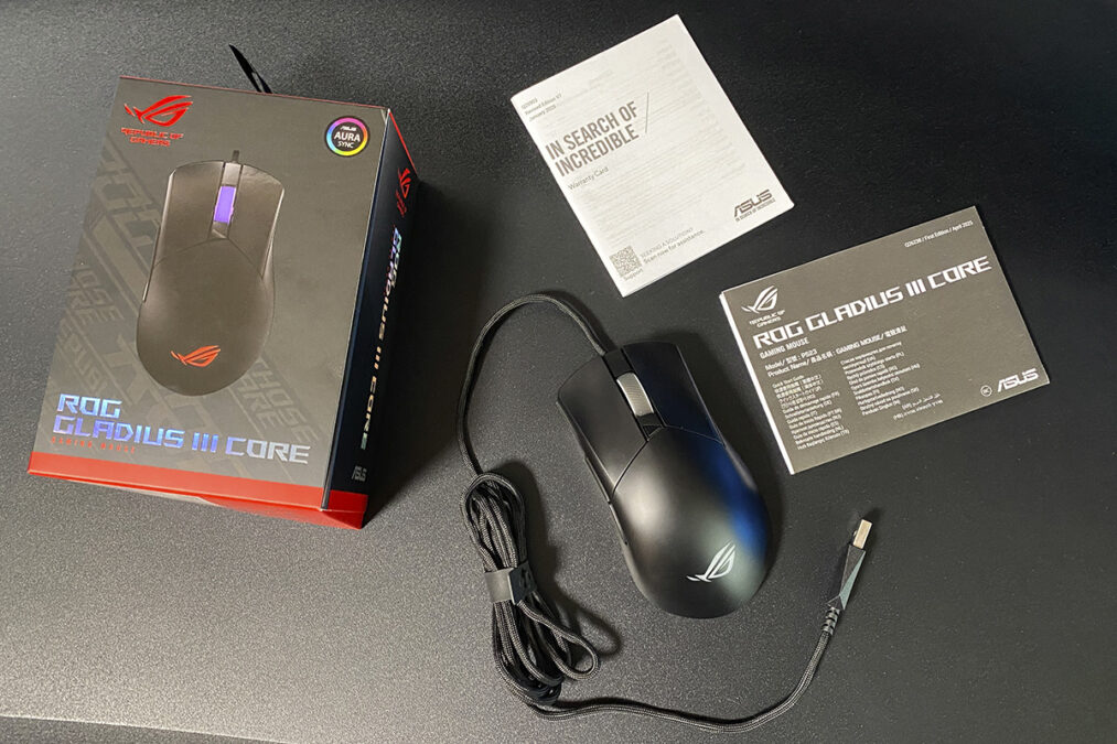 ASUS ROG GLADIUS III CORE