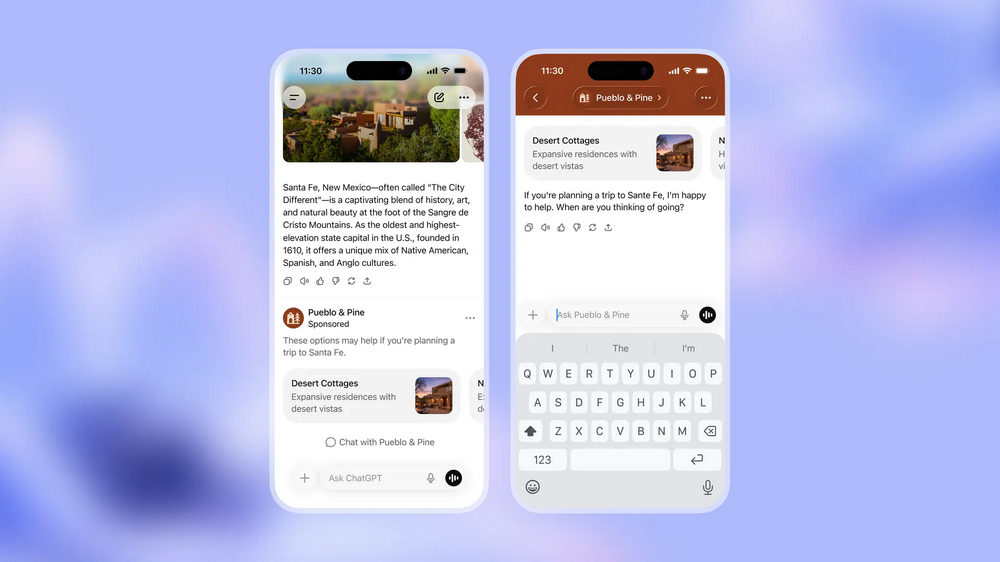 OpenAI запускає рекламу в ChatGPT з урахуванням контексту ваших діалогів OpenAI запускає рекламу в ChatGPT з урахуванням контексту ваших діалогів