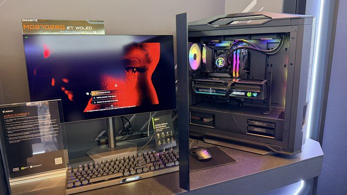 GIGABYTE OLED Monitor CES 2026