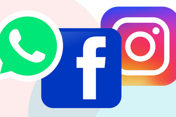 Instagram, Facebook, WhatsApp Instagram, Facebook, WhatsApp