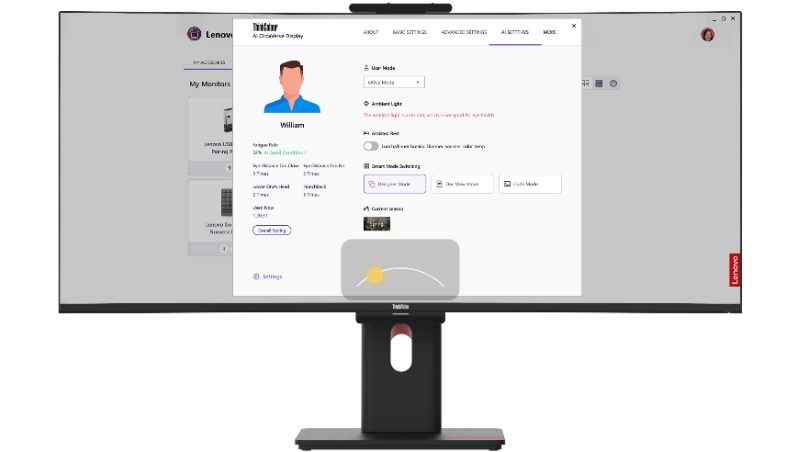 Lenovo Smart Sense Display 
