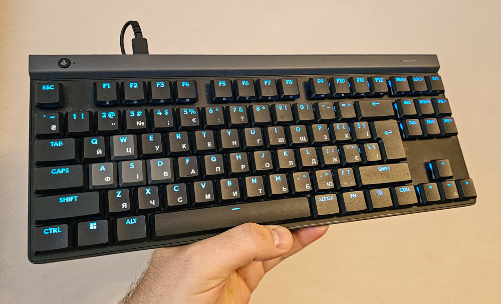 Logitech G515 RAPID TKL Revisión del teclado - Root-Nation.com