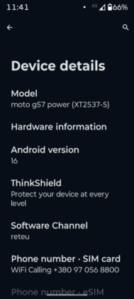 Moto G57 Power