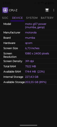 Moto G57 Power