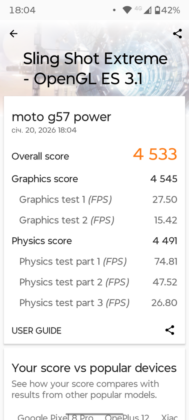Moto G57 Power