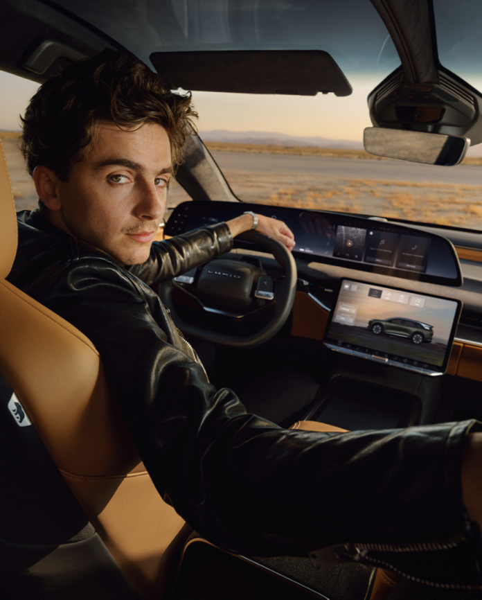 Lucid Motors та Тімоті Шаламе Timothée Chalamet