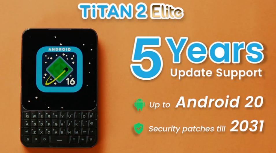 Unihertz 紹介する Titan 2 Elite と - Root-Nation.com キーボード