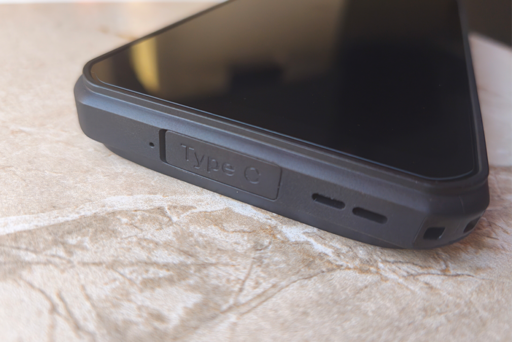 Bottom edge of the Oukitel WP55 Pro