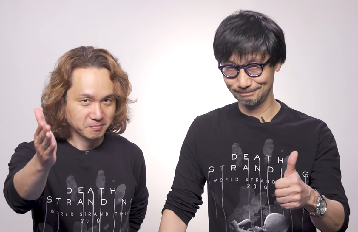Yoji Shinkawa and Hideo Kojima Yoji Shinkawa and Hideo Kojima