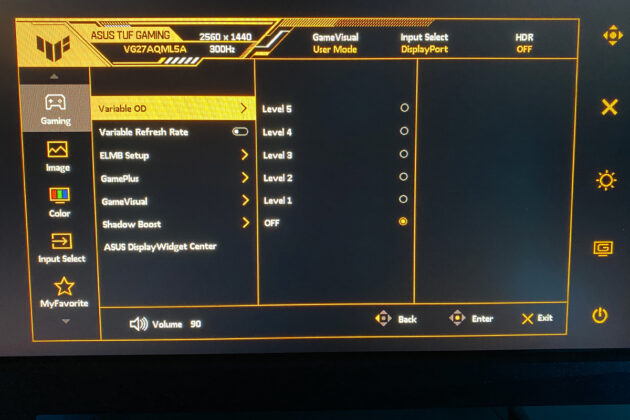 ASUS TUF Gaming VG27AQML5A