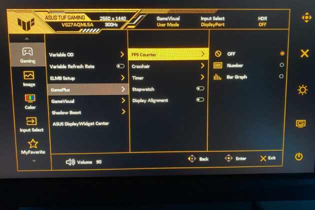 ASUS TUF Gaming VG27AQML5A