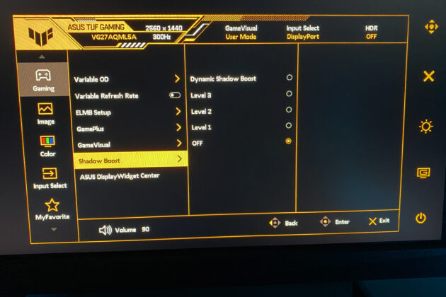 ASUS TUF Gaming VG27AQML5A
