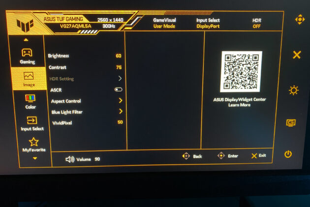 ASUS TUF Gaming VG27AQML5A