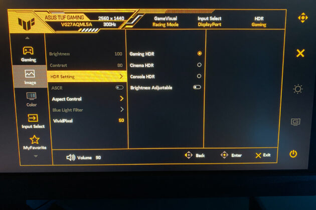 ASUS TUF Gaming VG27AQML5A