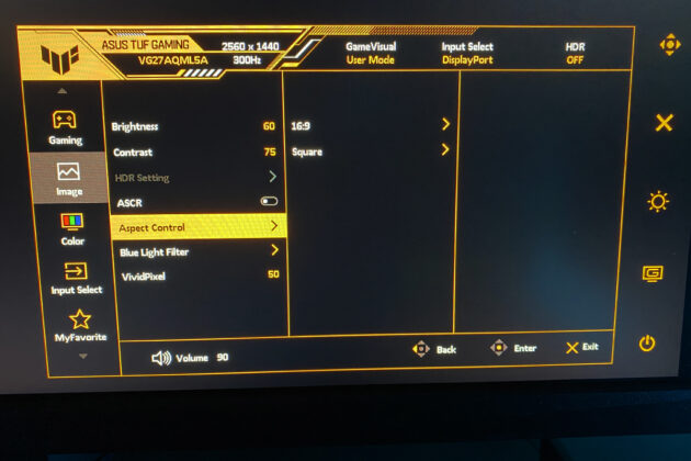 ASUS TUF Gaming VG27AQML5A