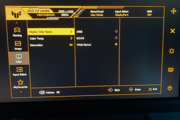 ASUS TUF Gaming VG27AQML5A
