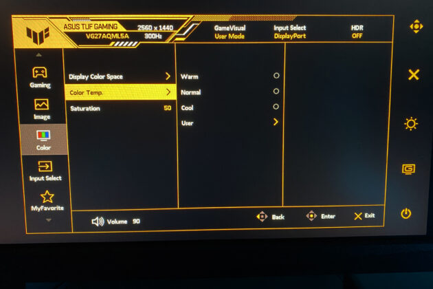 ASUS TUF Gaming VG27AQML5A