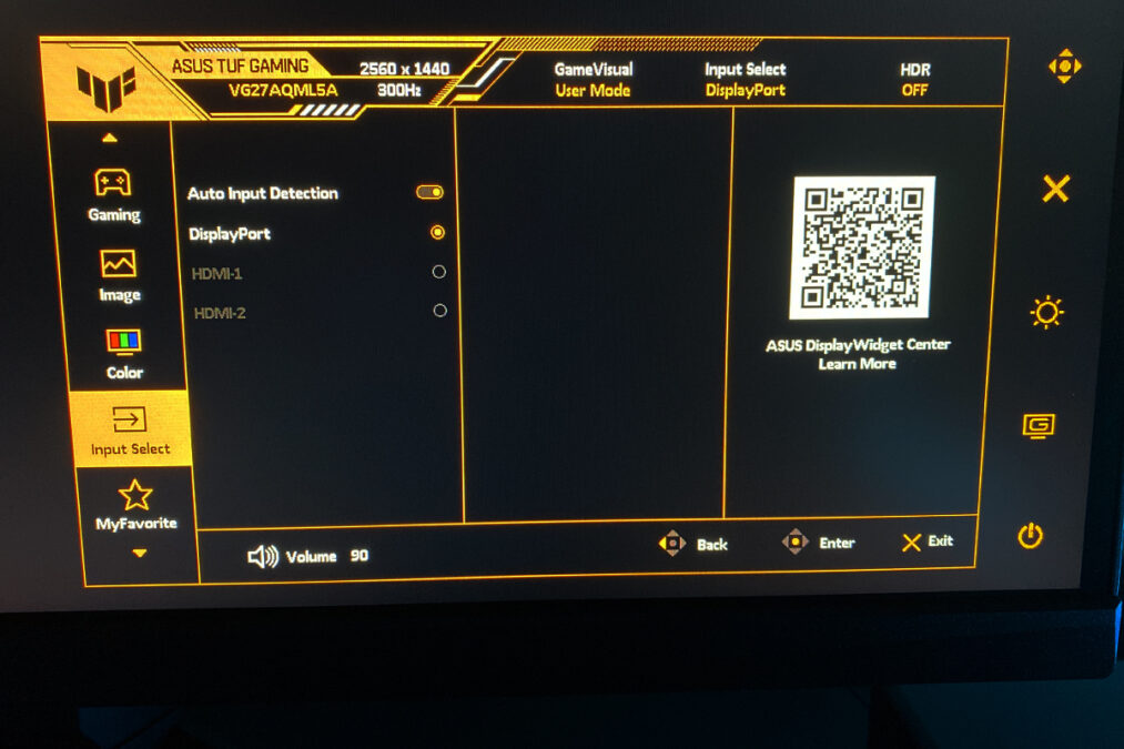ASUS TUF Gaming VG27AQML5A