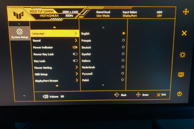 ASUS TUF Gaming VG27AQML5A