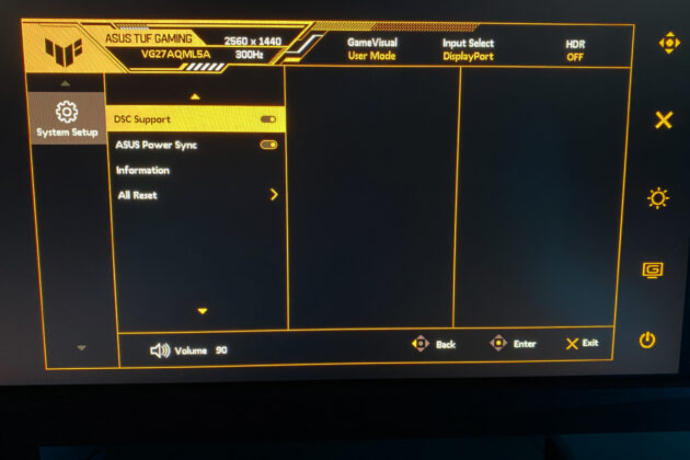 ASUS TUF Gaming VG27AQML5A