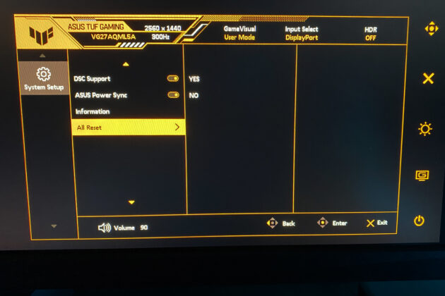 ASUS TUF Gaming VG27AQML5A