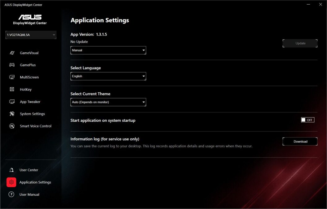 ASUS TUF Gaming VG27AQML5A