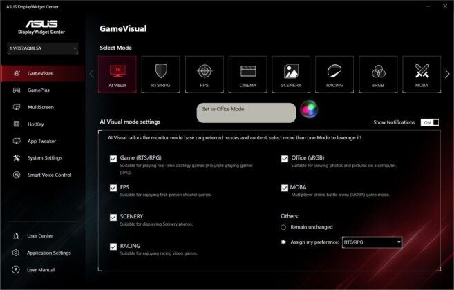 ASUS TUF Gaming VG27AQML5A