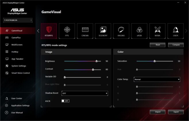 ASUS TUF Gaming VG27AQML5A