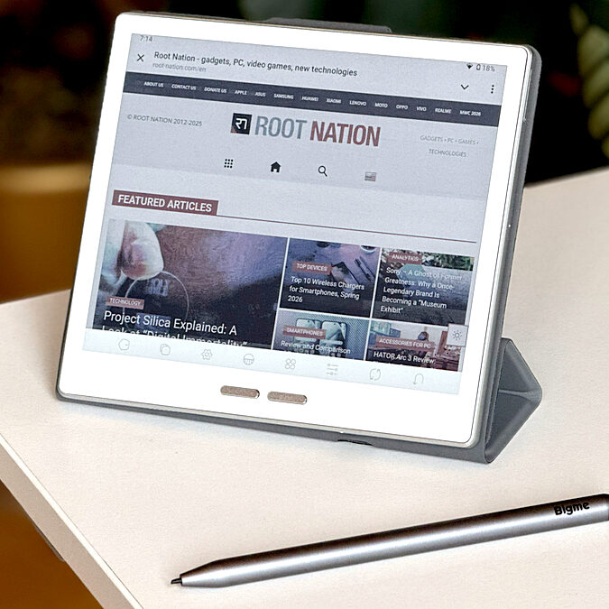 Bigme B7 Pro e-reader review - Root-Nation.com
