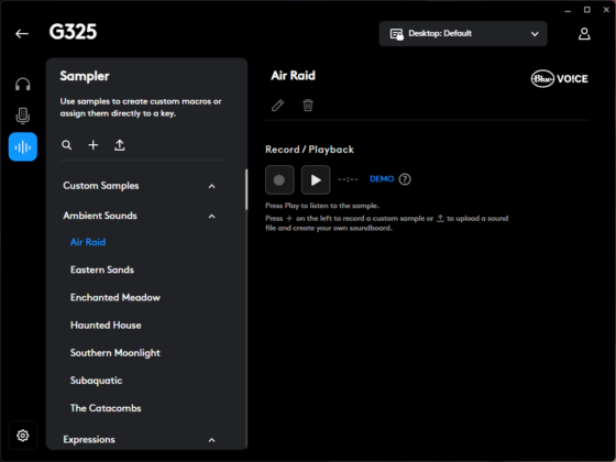 Logitech G325 - G HUB