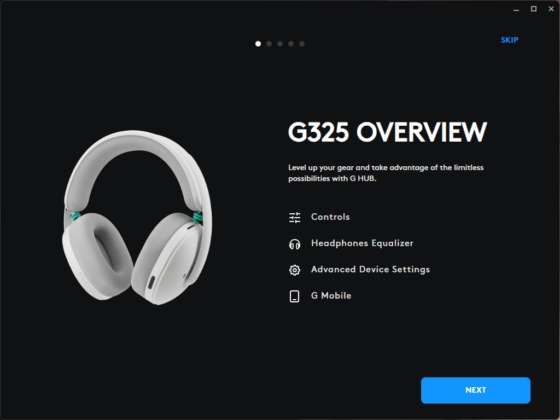 Logitech G325 - G HUB