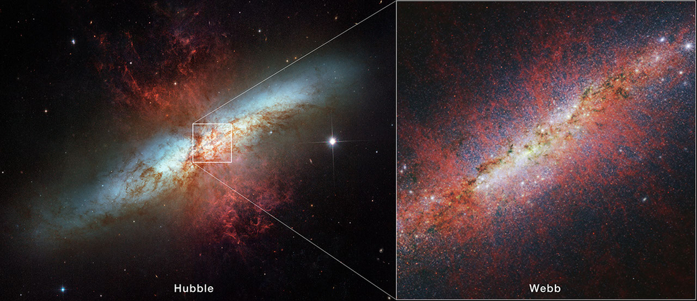 galaxy M82 galaxy M82