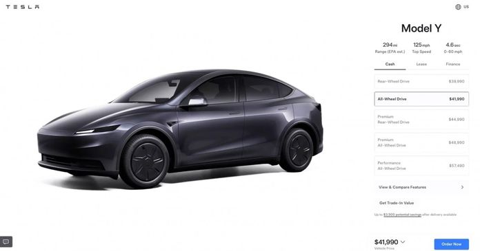 Model Y All-Wheel Drive