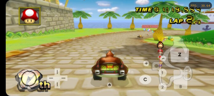 Dolphin Mario Kart on the HONOR Magic 7 Pro