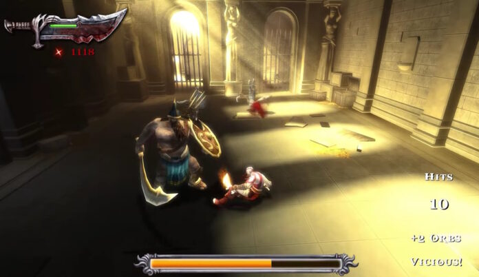PPSSPP God of War: Chains of Olympus on the HONOR Magic 7 Pro