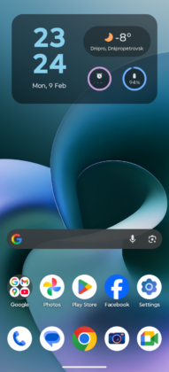 Motorola Moto G06 Power interface