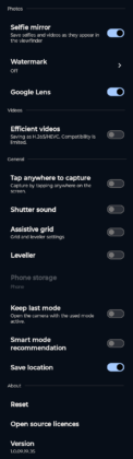 Motorola Moto G06 Power camera