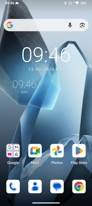 Oukitel WP55 Pro interface