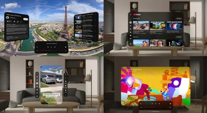 YouTube Apple Vision Pro
