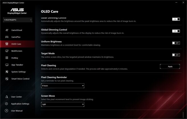 ASUS ROG Strix OLED XG27AQDPG