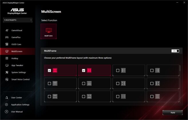 ASUS ROG Strix OLED XG27AQDPG
