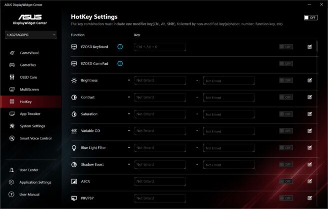 ASUS ROG Strix OLED XG27AQDPG