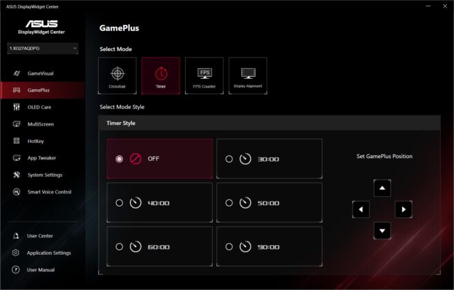 ASUS ROG Strix OLED XG27AQDPG