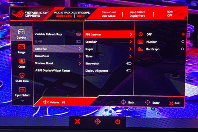 ASUS ROG Strix OLED XG27AQDPG