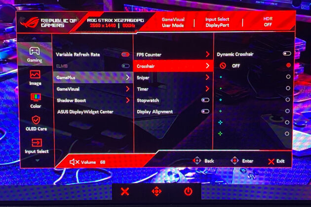 ASUS ROG Strix OLED XG27AQDPG