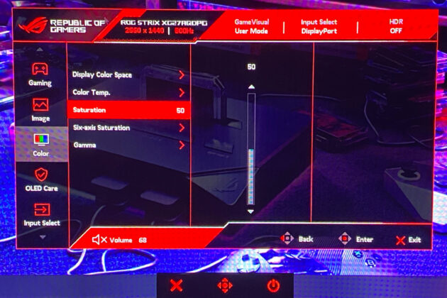 ASUS ROG Strix OLED XG27AQDPG
