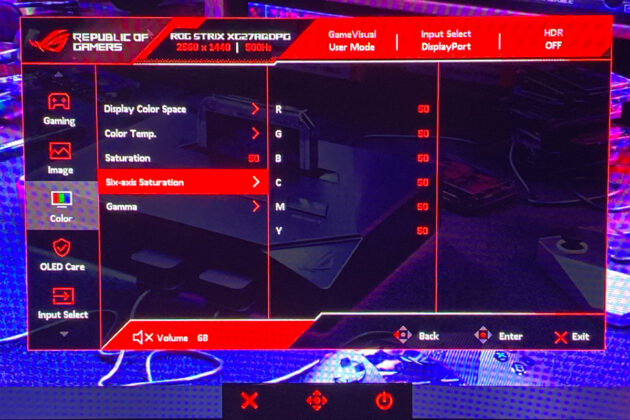 ASUS ROG Strix OLED XG27AQDPG
